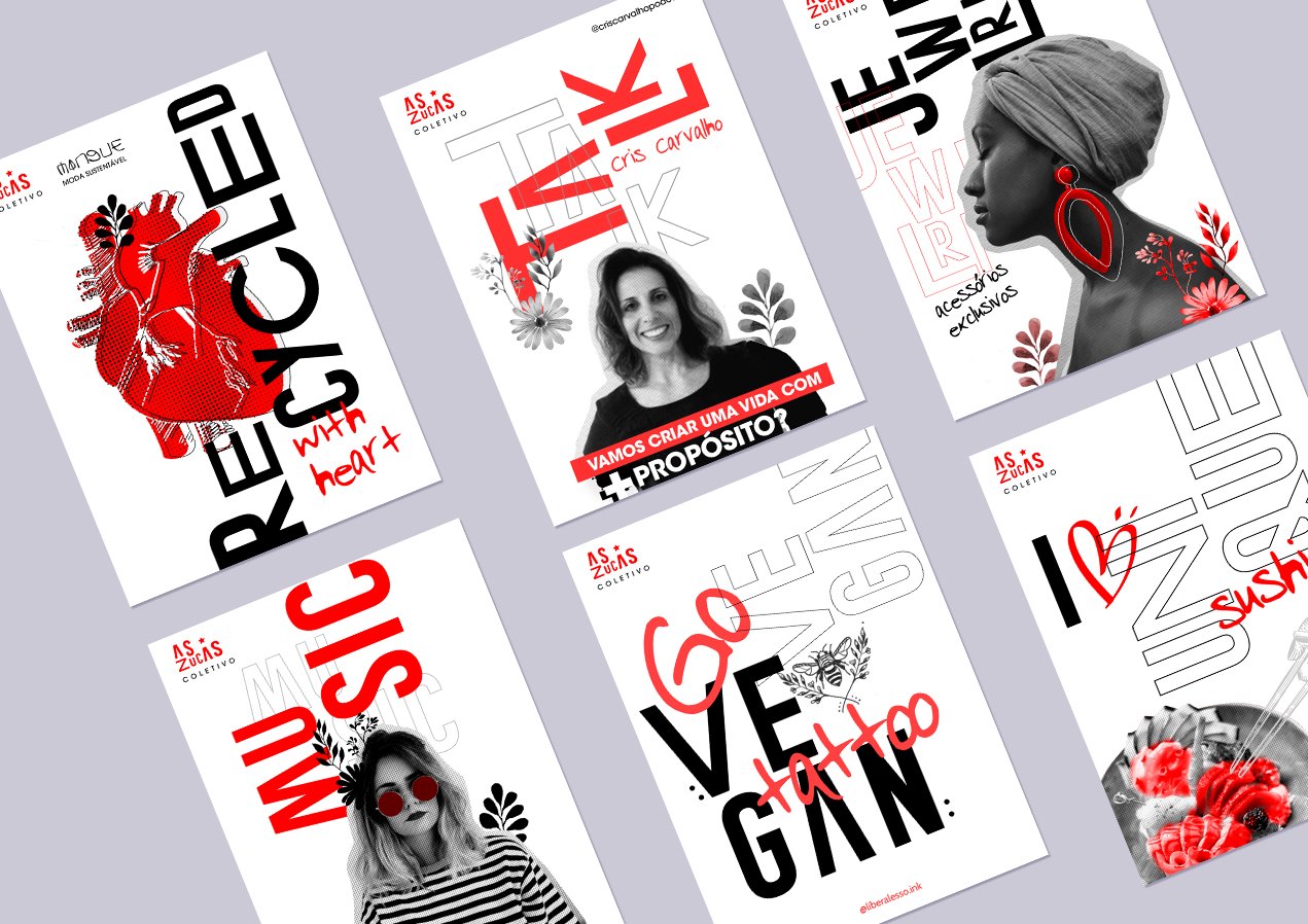 As Zucas Coletivo: Brand Identity
